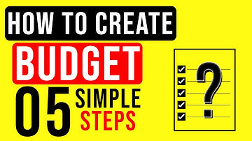 How to Create a Budget in 5 Simple Steps | Easy Budgeting Guide for Beginners