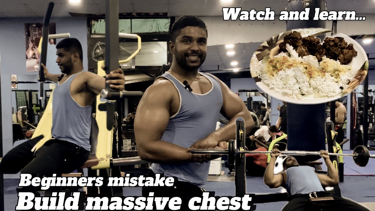 Chest workout for beginners | fitness series | bodybuilding - YouTube