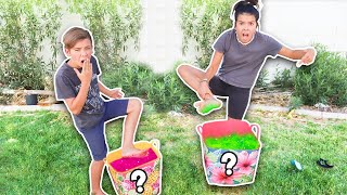 Don't Step into The Wrong MYSTERY BOX!  Nasty challenge