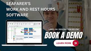 🚢Seafarers Work and Rest Hours Software  ( STCW and MLC Compliance ) 10