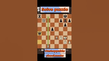 Solve puzzle | Part 59 | #Chess #chesscom #shorts