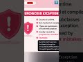 🔥 Checked vs Unchecked Exception in Java ⚡ (Most Asked Interview Question) | Exceptions Explained