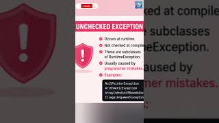 🔥 Checked vs Unchecked Exception in Java ⚡ (Most Asked Interview Question) | Exceptions Explained