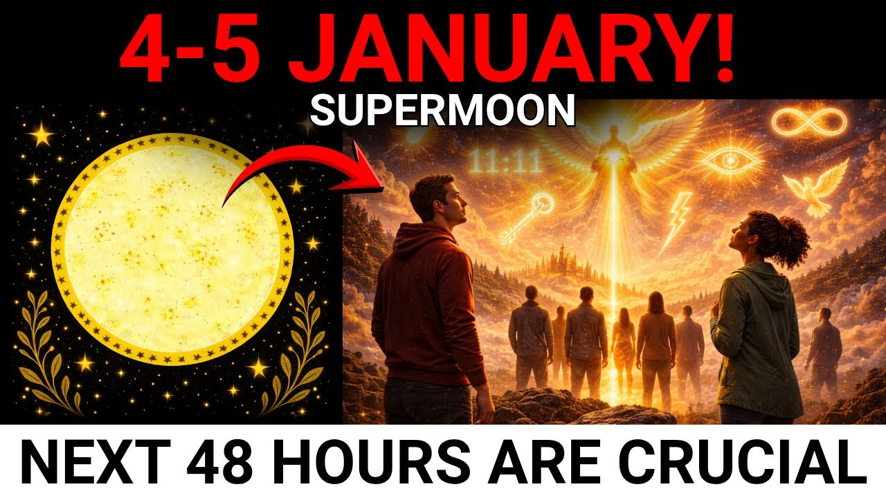 🚨 4–5 января: После суперлуния — 7 знаков зодиака, указывающих на то, что перемены уже решены.