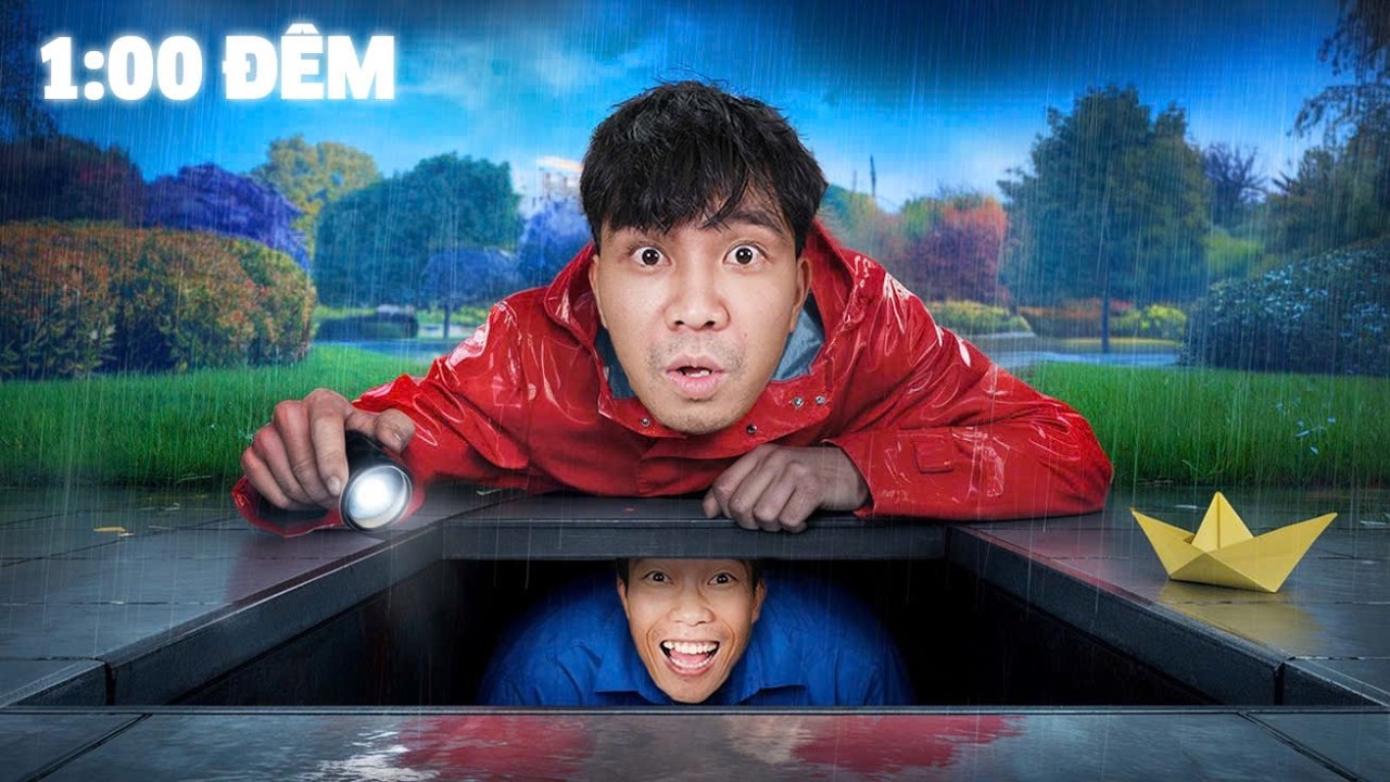 PHD - Trốn Tìm Ở Công Viên Lúc 12h Đêm - Xảy Ra Sự Cố Không Mong Muốn - Chơi Luôn Tới Sáng