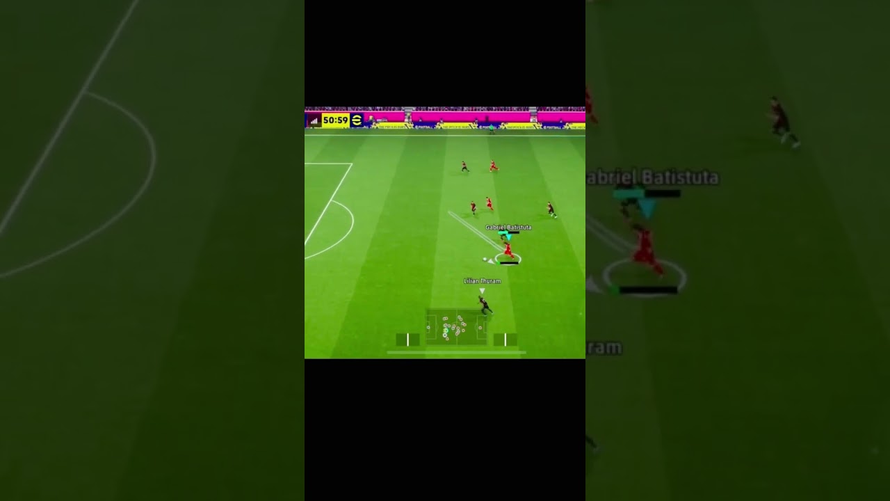 ￼ eFootball™ only two pass and a wonderful goal. 