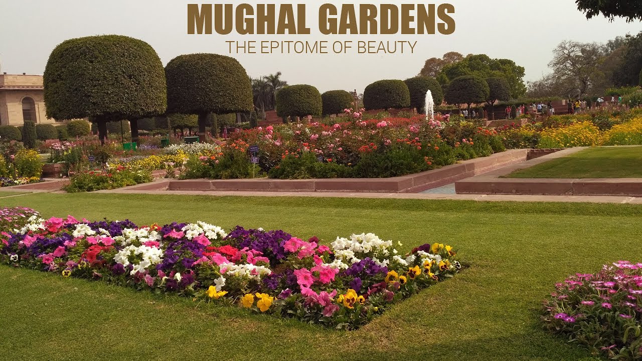 Mughal Garden The Epitome Of Beauty Youtube