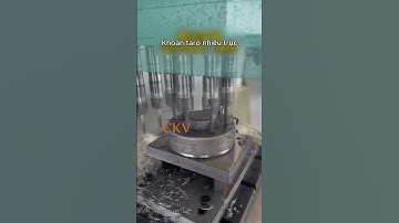 Máy khoan và taro nhiều trục cùng lúc