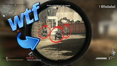 COD GHOSTS in 2017! SNIPER vs 17 VETERAN BOTS..