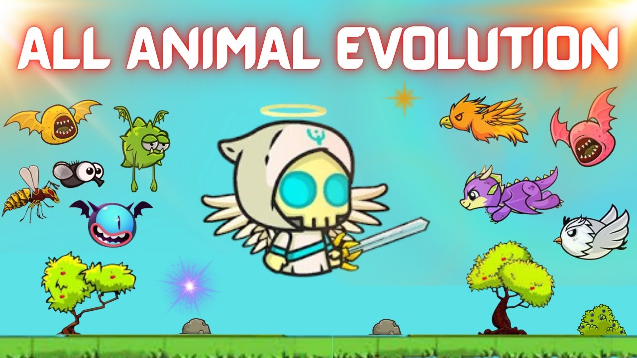 🦅 All Animal Evolution in EvoWorld.io 🌍 | After a Long Time… Everything ...