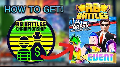*NEW* HOW TO GET JAILBREAK RB BATTLES BADGE 2022! (Roblox Battles Season 3…)