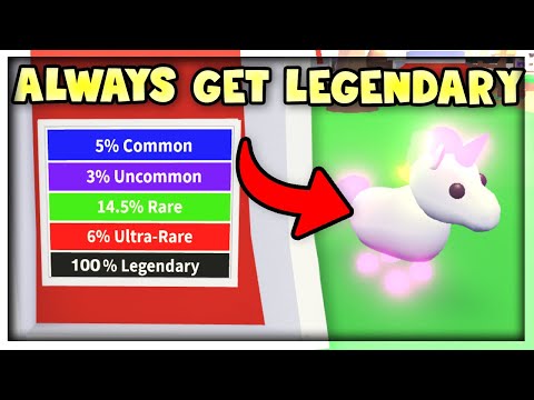 How To Always Hatch A Legendary Pet In Adopt Me Working Method - ultra rare roblox adopt me pets list