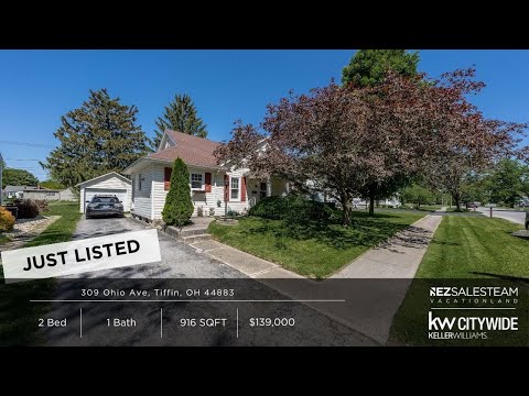 309 Ohio Ave, Tiffin, OH home video tour