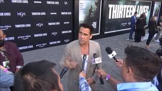 Colin Ferrell Interview at Prime Video's Thirteen Lives Carpet Premiere