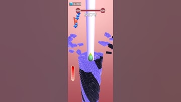 Stackball 3D 🔵⚫🍈 Max Levels Gameplay #shorts #viral #trending #stackball