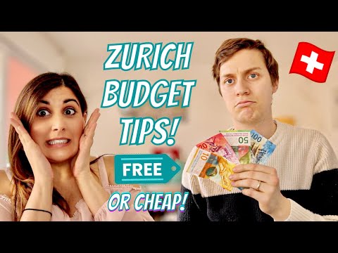 SWISS BUDGET TRAVEL: 11 Tips to Travel to Zurich, Switzerland on a Budget (Free & Cheap!)