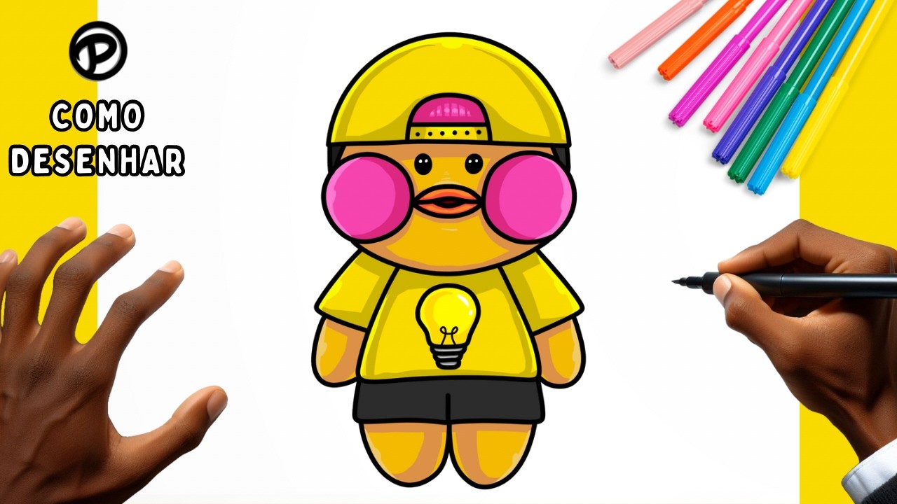 Como desenhar um Paper Duck do Leozinho Passo a passo - YouTube