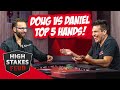 Daniel Negreanu vs Doug Polk | High Stakes Feud | Top 5 Hands