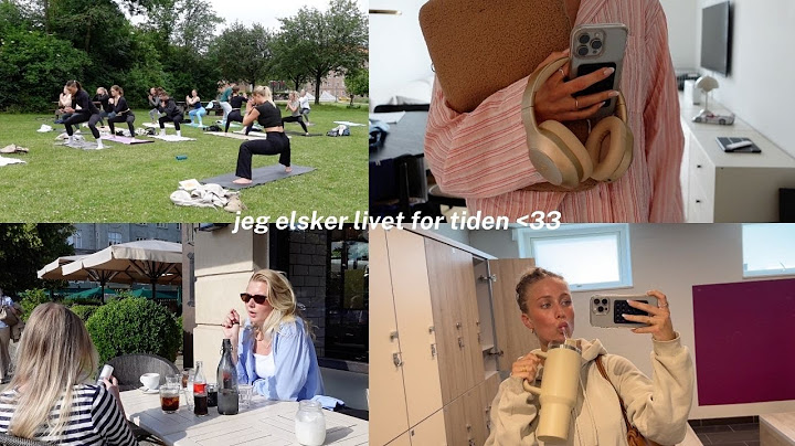 vlog; to dage i mit liv