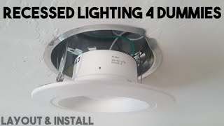 Recessed Lighting Layout and Installation How To | DIY by DIYAroundTheHome 58,346 views 4 years ago 17 minutes