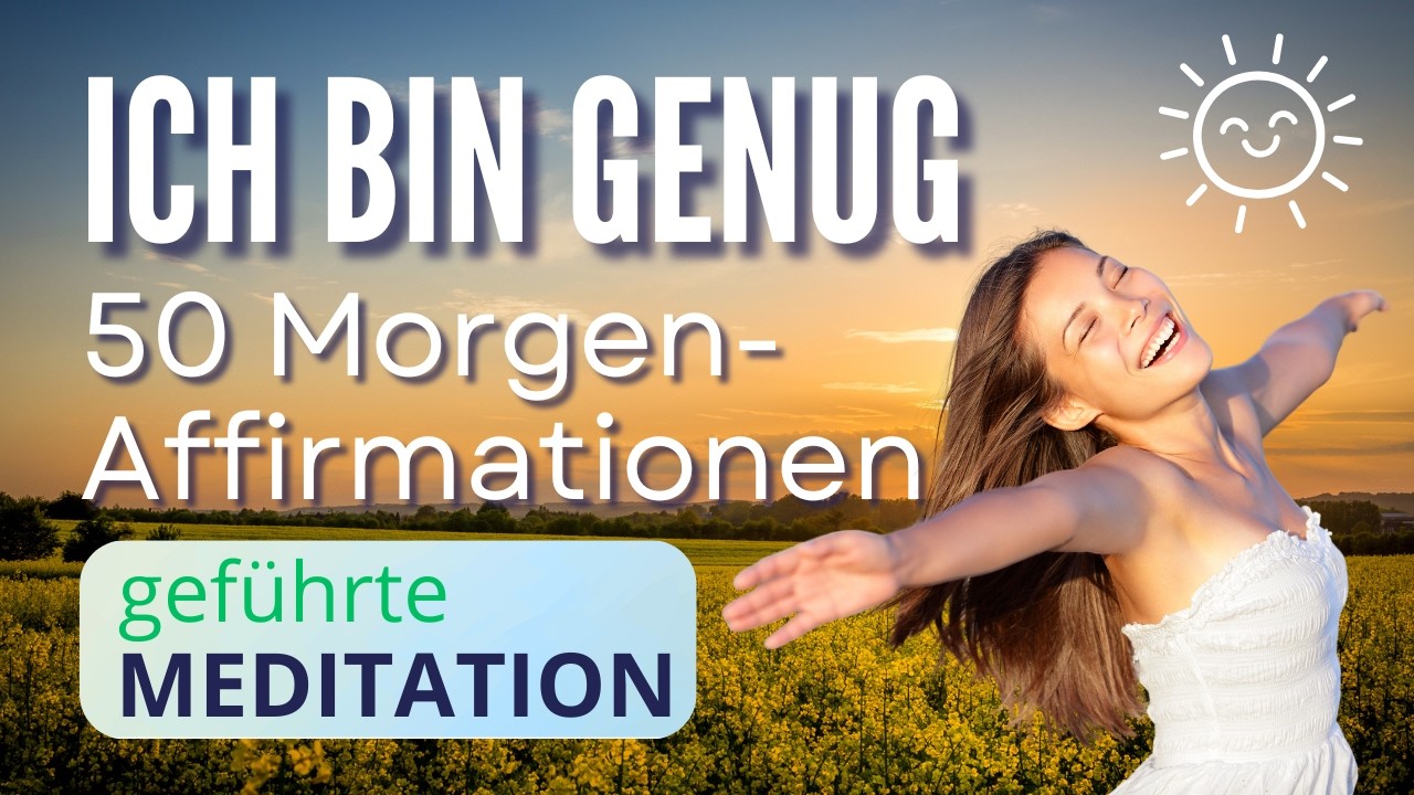 Morgenroutine für mehr Selbstliebe | 50 kraftvolle Affirmationen für den Tag