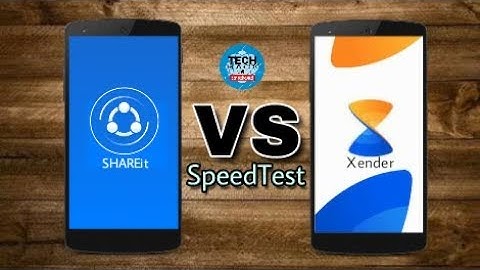 Xender VS SHAREit | SpeedTest | Which one is Faster | Hindi