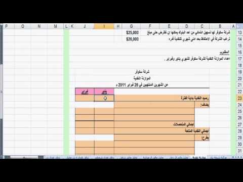 10الموازنة النقدية
