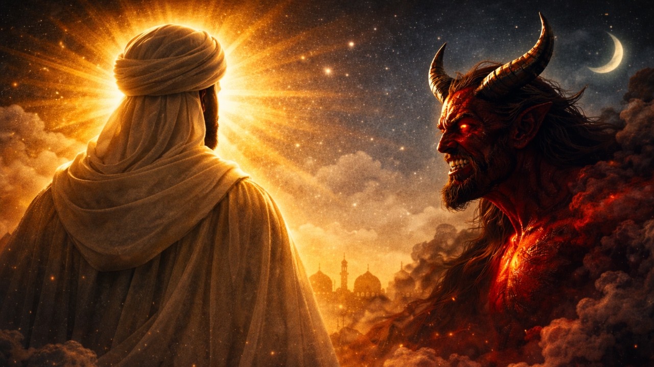 CONVERSATION DU PROPHÈTE MOHAMMED (SWS) AVEC LE DIABLE : LES METHODES DU DIABLE DÉVOILÉS