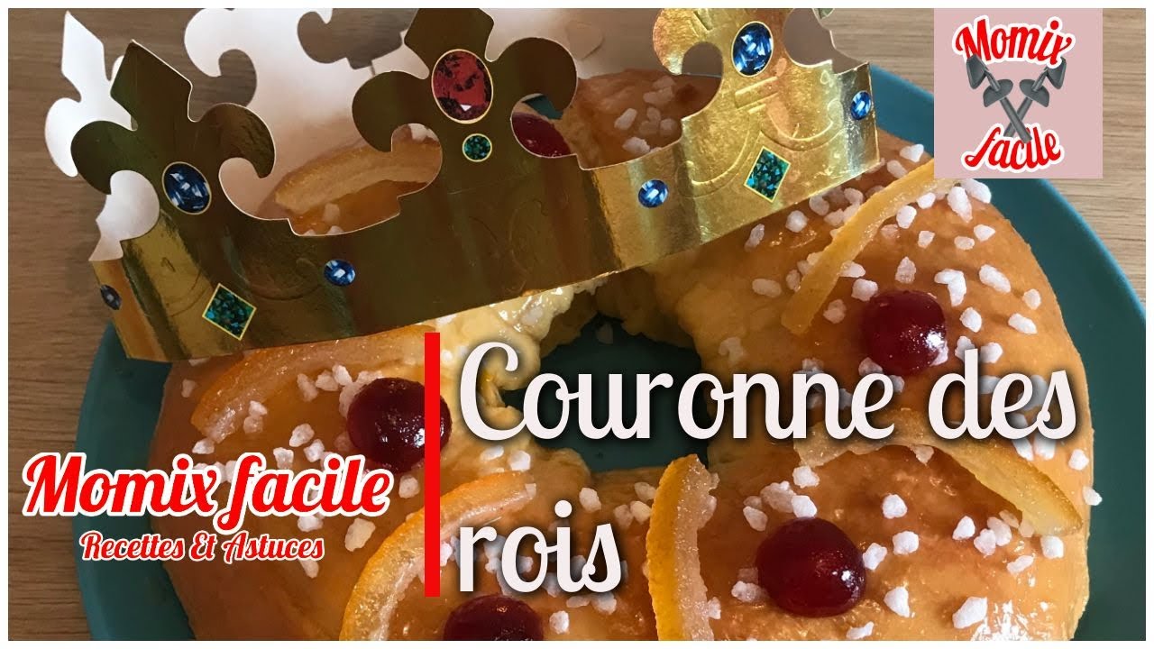 Couronne  ou brioche des rois au Thermomix