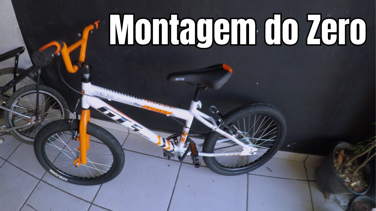 BMX GTS Print 2.0  aro 20 Montagem completa da (passo a passo)