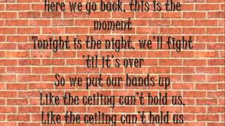 Pentatonix - Can't hold us (Lyrics)