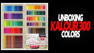 Unboxing KALOUR 300 lápices de colores!!