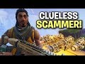 CLUELESS SCAMMER DIDNT EVEN KNOW WHAT I WAS DOING (Scammer Get Scammed)