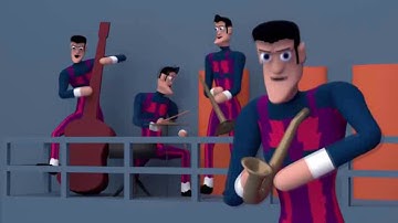 We Are Number One but poorly recreated with CGI and it