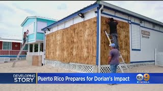 Tropical Storm Dorian Takes Aim At Puerto Rico, Trump Approves Emergency Declaration