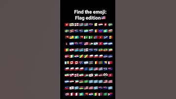 Guess the emoji flag edition