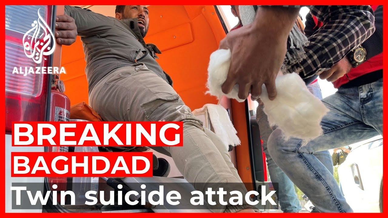 مقتل عدد من الأشخاص في هجوم انتحاري مزدوج وسط بغداد: التلفزيون الرسمي