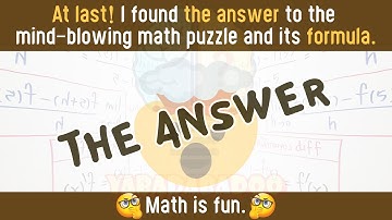 ANSWER: Math Riddle " How to add eight 8s to get the number 1000 "🏆 #Yabadabadoo Game Challenge