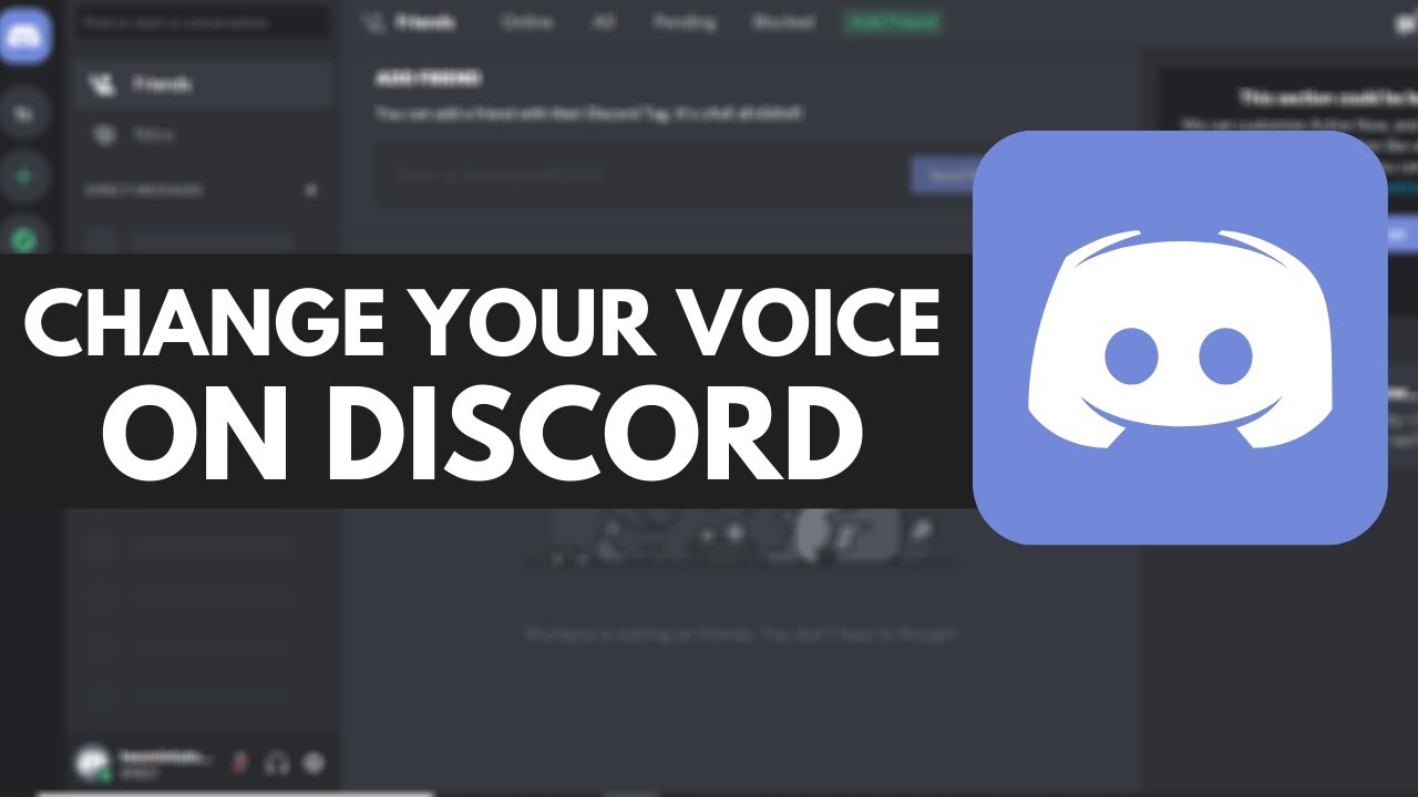 Voice changer discord