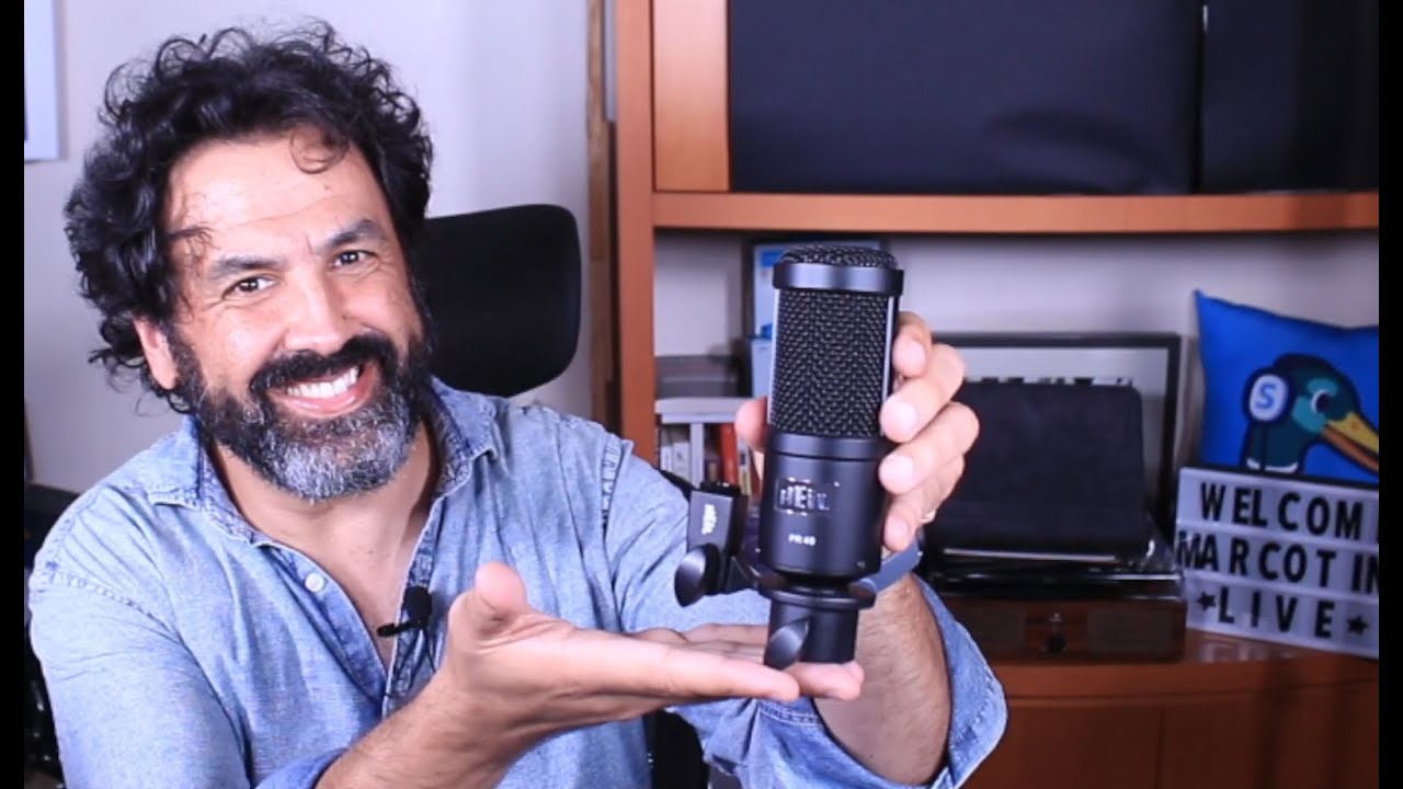 Heil Sound PR 40 B Microphone Unboxing and Try Out - Unleash Studio-Quality Sound!