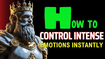 How to Stay Calm When Emotions Run Wild: Emotional Regulation Tips | Stoicism