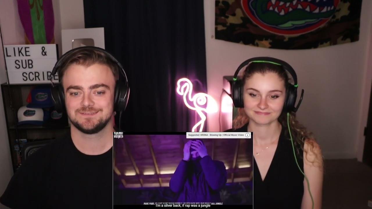 KR$NA - Lil Bunty | Official Music Video (Prod. Flamboy) REACTION!