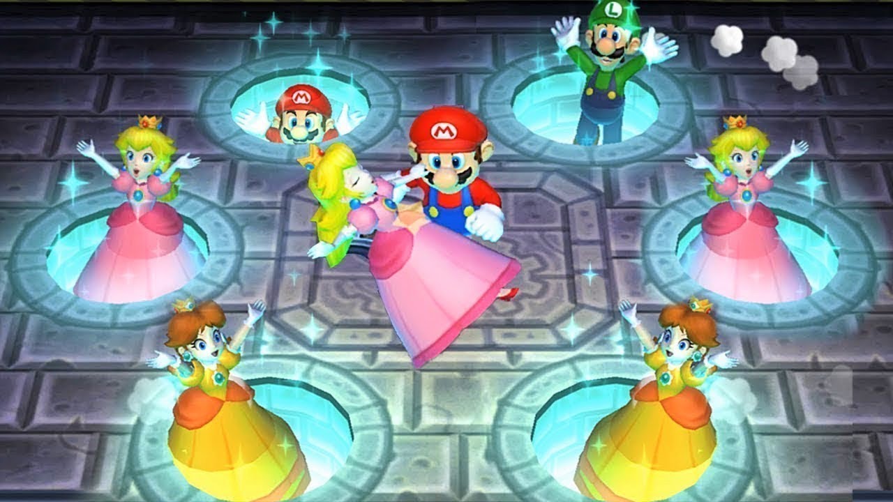 Mario Party 9 Free Play - Peach vs Daisy vs Mario vs Luigi - Very Hard Difficulty