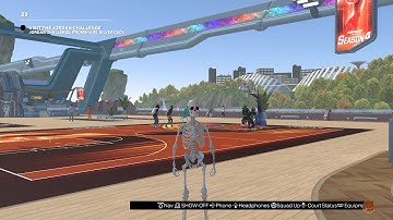 *NEW*NBA 2K23 SILVER SKELETON MASCOT FILE + ALL BLACKS TATTOOS FILE SAVE WIZARD!! IN PARK