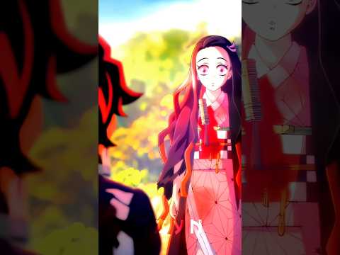 Demon Slayer Swordsmith Village Arc - Tanjiro And Nezuko Edit Shorts Anime Demonslayer