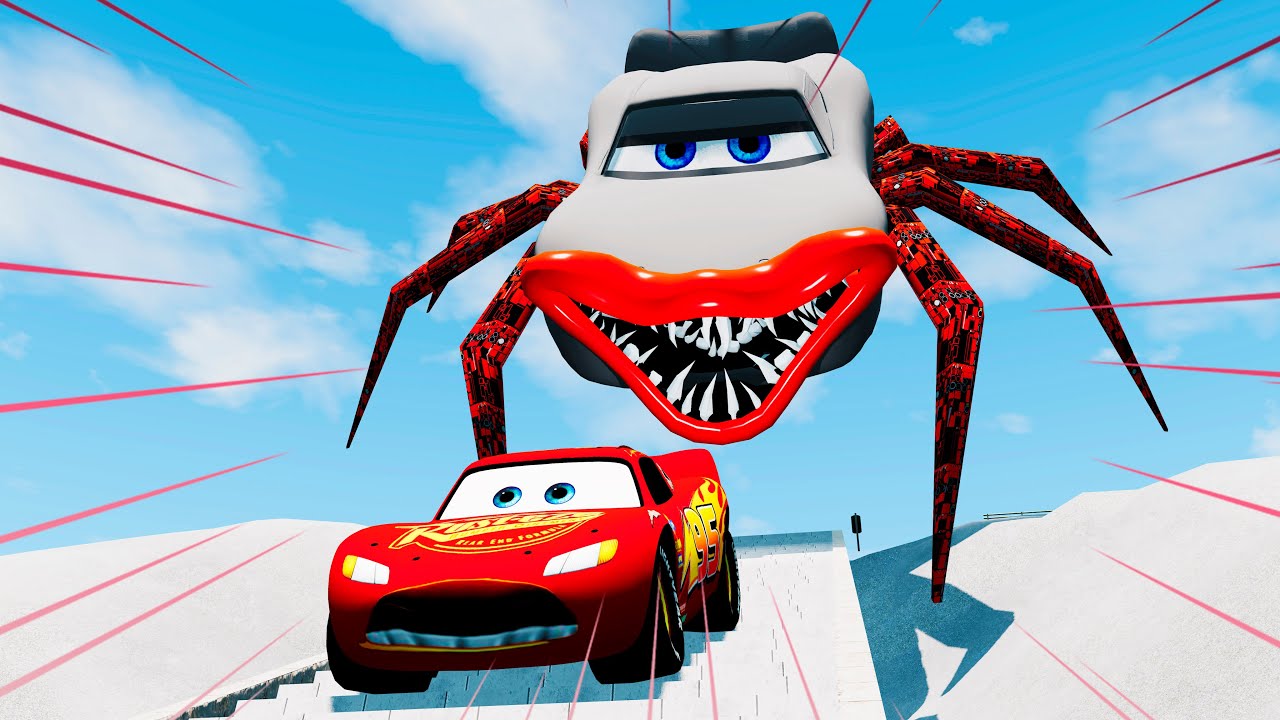 Lightning McQueen's Great Escapes: Best Moments Compilation | BeamNG.Drive