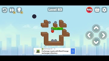 Snake Puzzle Slither to Eat  Level 63 walkthrough Solution | Gameplay 