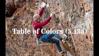 Table of Colors (5.13a)- Red River Gorge