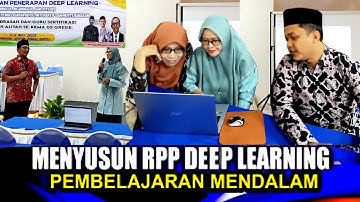 MENYUSUN RPP DEEP LEARNING _ Pembelajaran Mendalam _ Dengan AI _ Mudah dan  Praktis