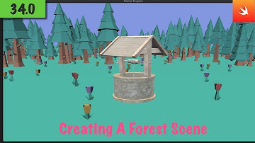 34: Creating A Forest Scene With The Engine